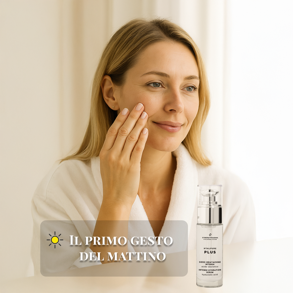 Hyalpure Plus il primo gesto al mattino