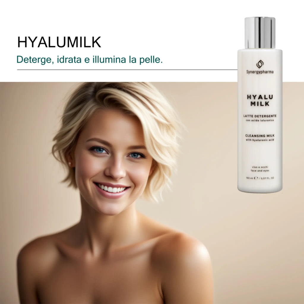 Hyalumilk - Idrata e pulisce la pelle - ynergypharma